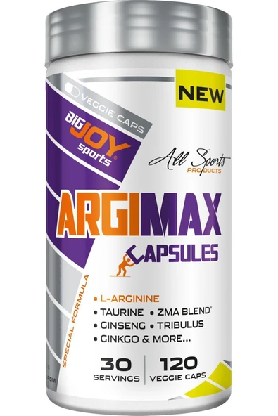 Bigjoy Argimax 120 Kapsül - Resim 3