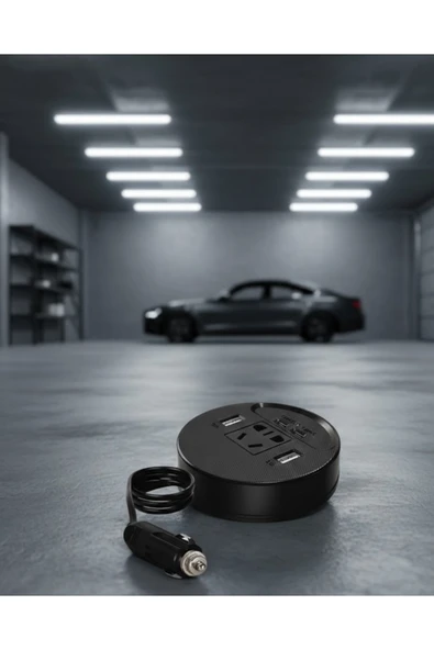 SAYARMARKT Şık Tasarımlı Araç İçi Power Converter Dayanıklı ve Güçlü ürün görseli 1