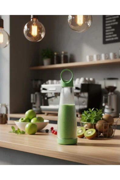SAYARMARKT Sağlıklı İçecekler İçin Kompakt USB Şarjlı Blender ürün görseli 1