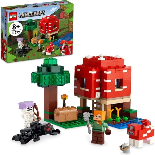LEGO Minecraft 21179 The Mushroom House ürün görseli 1
