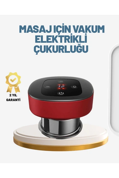SAYARMARKT Akıllı Vakumlu Kupa Masaj Cihazı Ağrı Giderici ve Rahatlatıcı Terapi ürün görseli 1