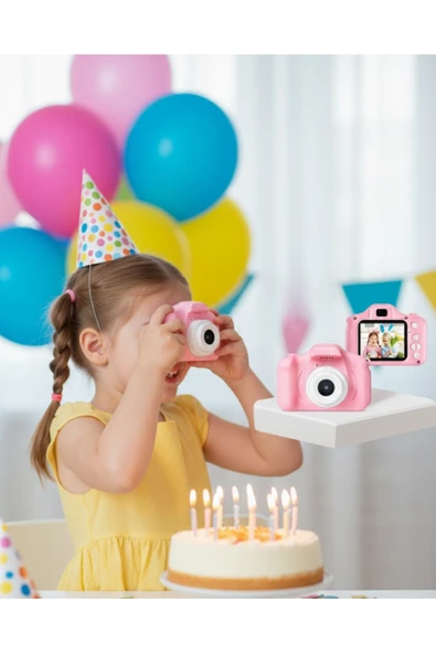 SAYARMARKT Mini Dijital Kamera HD Video Kayıt ve Fotoğraf Çekim Özellikli USB Şarjlı Taşınabilir Cihaz ürün görseli 1