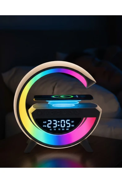 SAYARMARKT RGB Tasarımlı Bluetooth Hoparlör USB FM AUX Girişli ürün görseli 1