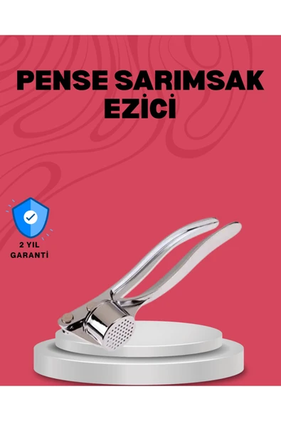 SAYARMARKT Sarımsak Ezici Kolay Kullanım ve Dayanıklı Gövde ürün görseli 1