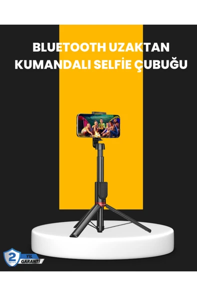SAYARMARKT Canlı Yayın ve Fotoğraf İçin Tripodlu Telefon Tutucu ürün görseli 1