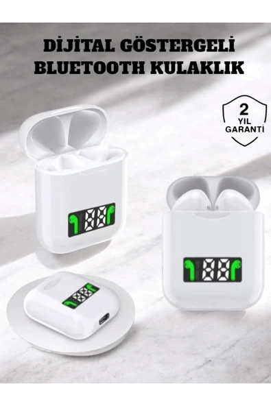 SAYARMARKT Dijital Şarj Göstergeli Kablosuz Kulaklık ürün görseli 1