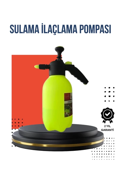 SAYARMARKT Ayarlı Nozullu 2L Basınçlı El Püskürtücü Jant Cam Temizlik Cila İçin ürün görseli 1