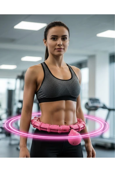 SAYARMARKT Masajlı Akıllı Hula Hoop Ayarlanabilir Fitness Çemberi ürün görseli 1