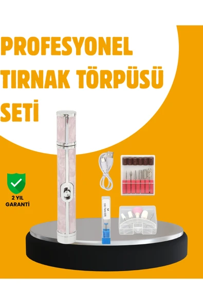 SAYARMARKT Ergonomik Saplı 20.000 RPM Hız Kontrollü Manikür Pedikür Makinesi ürün görseli 1