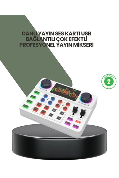 SAYARMARKT Podcast Karaoke ve Sosyal Medya Yayınları İçin Ses Kartı ürün görseli 1