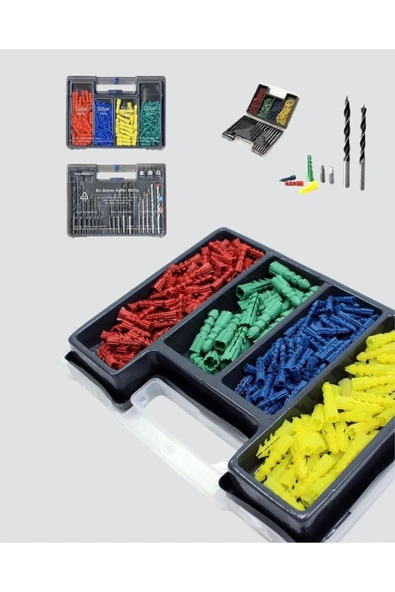 SAYARMARKT MasterDrill Matkap Ucu Seti - Ahşap, Metal ve Beton İçin Uyumlu Set ürün görseli 1