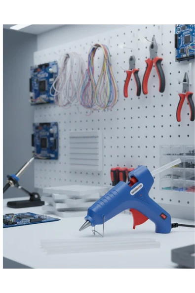 SAYARMARKT Hobi ve Tamir İşleri İçin 60 W Silikon Tabancası 11 mm 5 Silikon Hediyeli ürün görseli 1