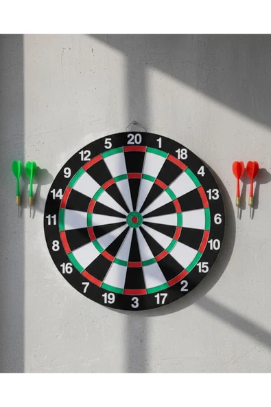 SAYARMARKT Ev ve Oyun Alanları İçin Dart Tahtası 12 İnç 4 Dart Oku Dahil ürün görseli 1