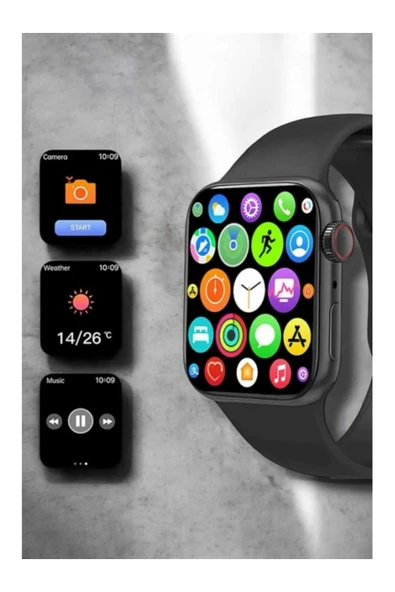 SAYARMARKT Akıllı Saat 44mm Çelik Kasa, OLED Ekran ve Gelişmiş Sağlık Takibi ürün görseli 1