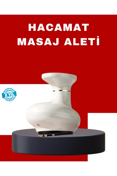 SAYARMARKT Taşınabilir Şarjlı Masaj Cihazı Kupa Terapisi Sıcak Masaj ürün görseli 1