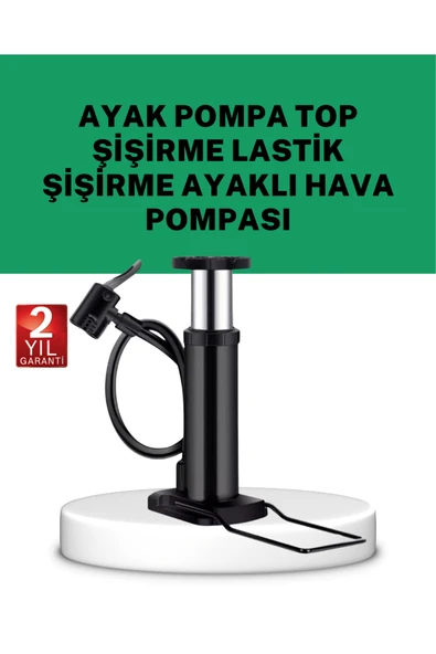 SAYARMARKT Çok Amaçlı Ayak Pompası Dayanıklı Pratik Hava Pompası ürün görseli 1