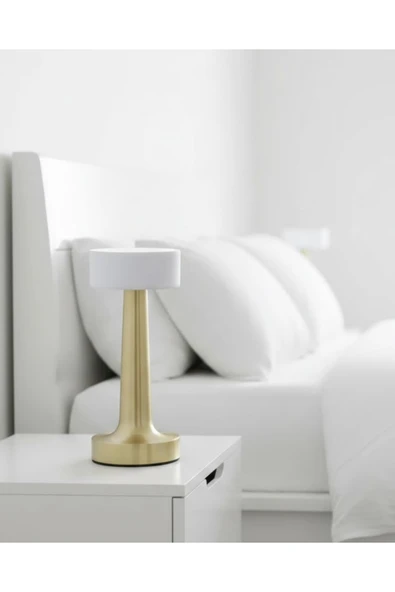 SAYARMARKT 3 Renk Ayarlı LED Masa Lambası Dimmerli Modern Tasarım ürün görseli 1