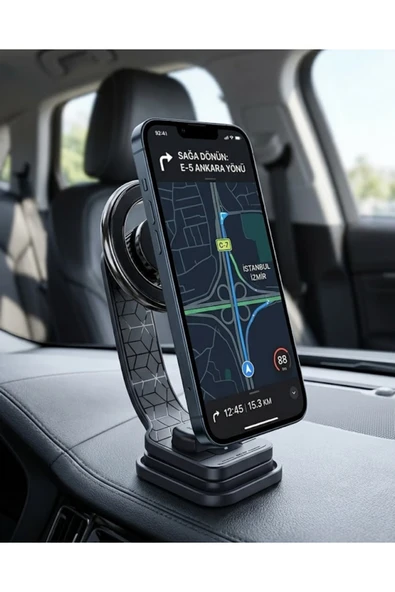 SAYARMARKT Manyetik Araç Telefon Standı Katlanabilir Telefon Tutucu ürün görseli 1