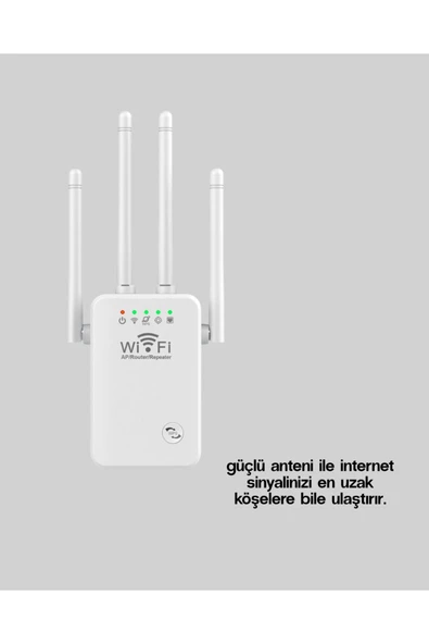 SAYARMARKT WPS Özellikli WiFi Sinyal Güçlendirici - 2.4GHz + 5GHz Hızlı Bağlantı ürün görseli 1