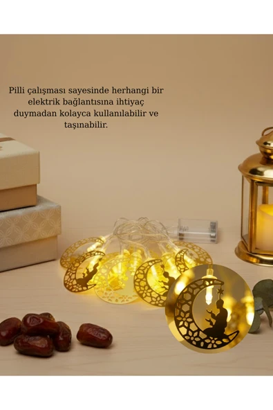 SAYARMARKT SECDE RAMAZAN LED IŞIK - Resim 4
