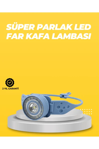 SAYARMARKT Kampçı Kafa Lambası Su Geçirmez Çok Modlu LED ürün görseli 1