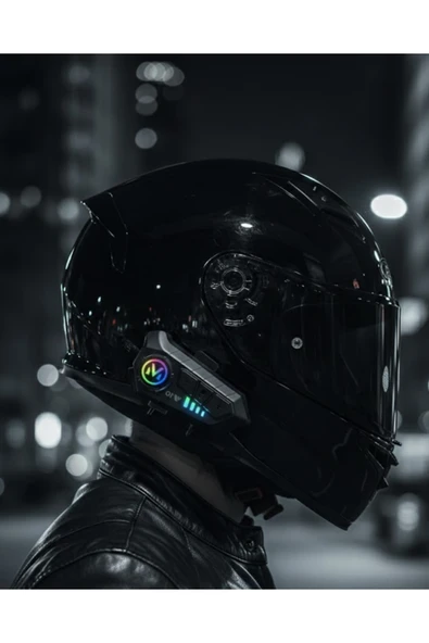 SAYARMARKT Bluetooth 5.3 Kask İçi Intercom Kulaklık 1000 m Mesafe 1000 mAh ürün görseli 1
