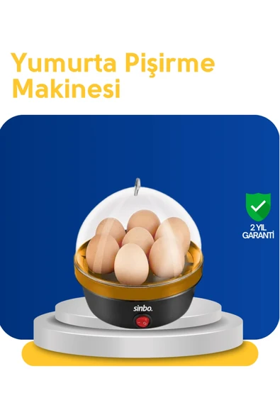 SAYARMARKT Otomatik Kapanma Özellikli 7’li Yumurta Pişirme Makinesi ürün görseli 1