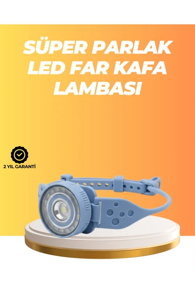 SAYARMARKT Suya Dayanıklı LED Kafa Lambası Outdoor Kullanım ürün görseli 1