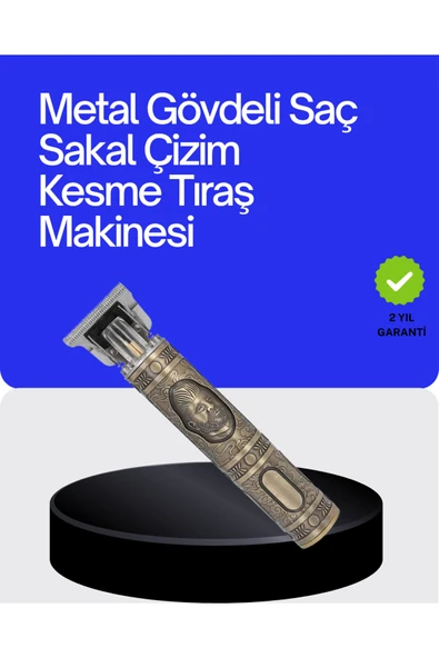 SAYARMARKT Kompakt Tasarımlı, Güçlü Motorlu Saç sakal Kesme Makinesi ve 4 Kıluz Tarak ürün görseli 1