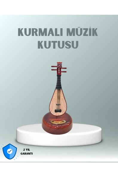 SAYARMARKT Enstrüman Figürlü Melodi Çalan Dekoratif Müzik Kutusu ürün görseli 1