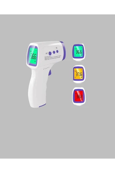 SAYARMARKT LCD EKRAN TEMASSIZ ATEŞ ÖLÇER - Resim 4