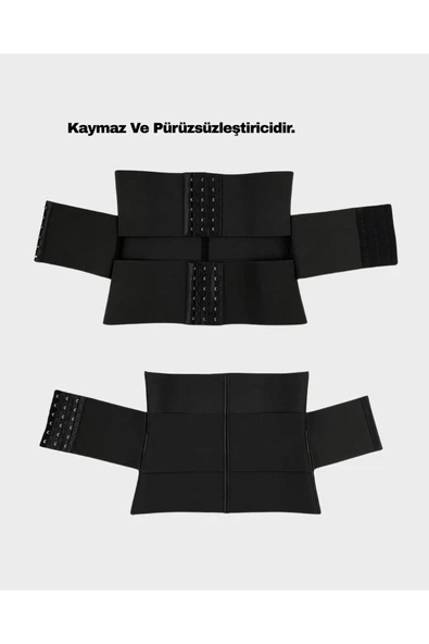 SAYARMARKT Esnek Bel Sargısı - Gün Boyu Konfor Sağlayan Pürüzsüzleştirici Tasarım ürün görseli 1
