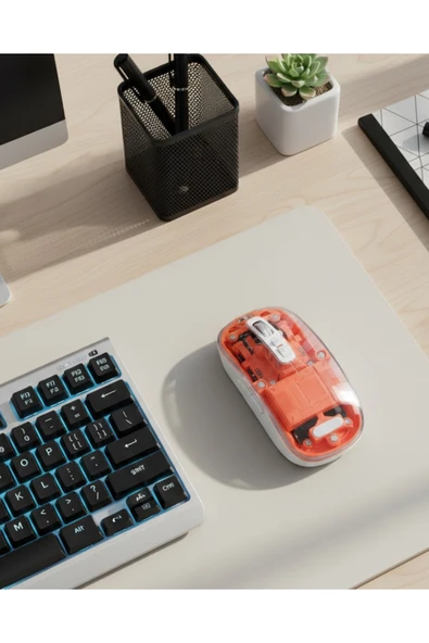 SAYARMARKT Kablosuz Bluetooth Mouse Şık ve Sessiz Ofis Tasarımı ürün görseli 1