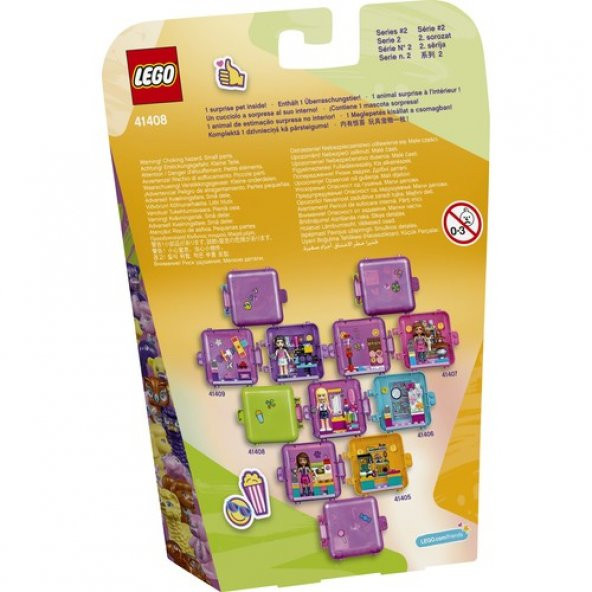 LEGO Friends 41408 Mias Play Cube - Cinema - Resim 3