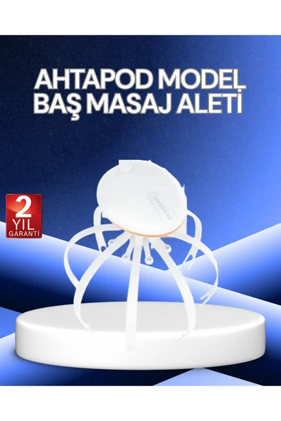 SAYARMARKT Elektrikli Kafa Masaj Cihazı 3 Modlu USB-C Şarjlı Rahatlatıcı Masaj Aleti ürün görseli 1