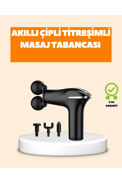 SAYARMARKT Titreşimli Masaj Aleti Şarjlı Masaj Tabancası Spor Sonrası Kas Gevşetici ürün görseli 1
