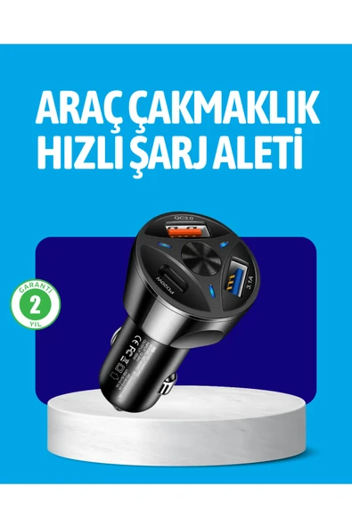 SAYARMARKT 55W Güçlü Araç Şarj Cihazı Power Delivery Destekli ürün görseli 1