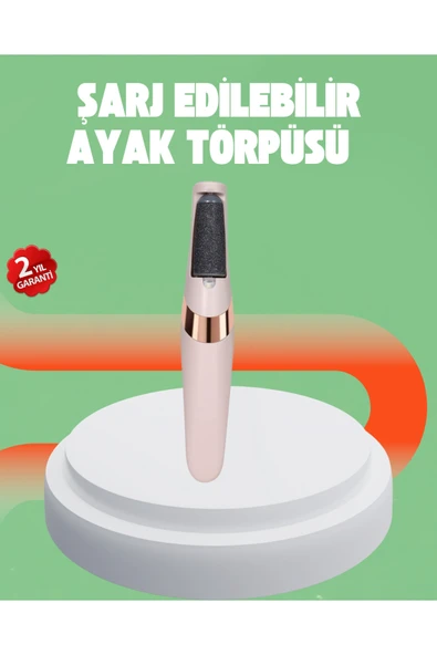 SAYARMARKT Elektrikli Ayak Törpüsü USB Şarjlı Nasır ve Kallus Giderici ürün görseli 1
