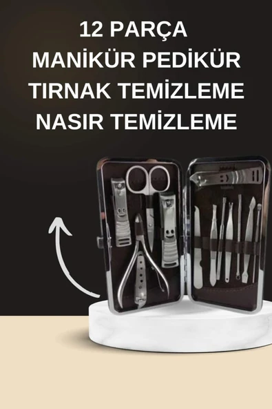 SAYARMARKT İkili Elektrikli Tırnak Bakım Seti – Törpü ve Protez Çıkarma ürün görseli 1