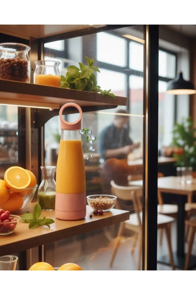 SAYARMARKT Günlük Kullanıma Uygun USB Şarjlı Smoothie Blender ürün görseli 1