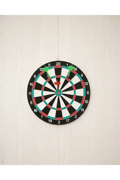 SAYARMARKT Ev ve Oyun Alanları İçin 15 İnç Dart Tahtası 4 Dart Oku Dahil ürün görseli 1