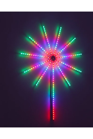 SAYARMARKT Modüler RGB LED Duvar Işığı Efektli Uzaktan Kumandalı ürün görseli 1