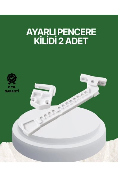 SAYARMARKT Çocuk ve Evcil Hayvanlar İçin Pencere Emniyet Kilidi 2 Adet ürün görseli 1