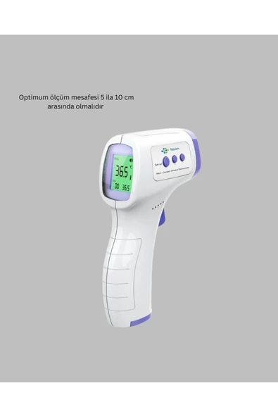 SAYARMARKT LCD EKRAN TEMASSIZ ATEŞ ÖLÇER - Resim 2