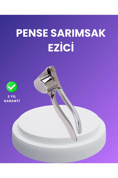 SAYARMARKT Sarımsak Presi Kolay Temizlik ve Yüksek Basınçlı Ezme ürün görseli 1