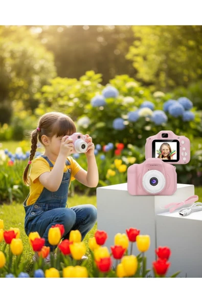 SAYARMARKT Şarjlı Mini Kamera HD Video ve Fotoğraf Çekimli Genişletilebilir Hafızalı ürün görseli 1