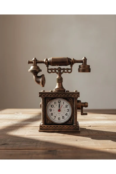 SAYARMARKT Minimal Tasarımlı Masa Saati Alarm Özellikli Şık Model ürün görseli 1