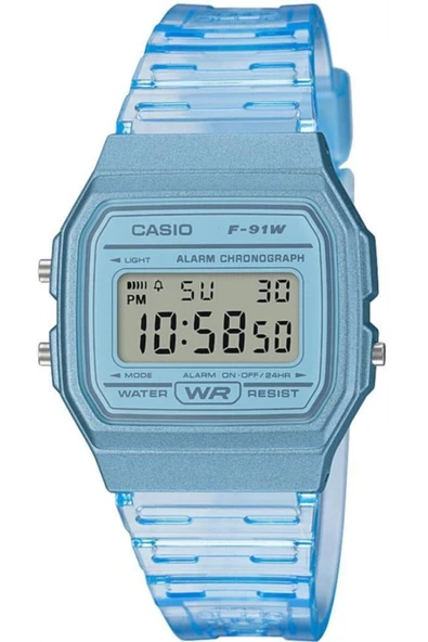 Casio Unisex Retro Kol Saati F-91WS-2DF ürün görseli 1