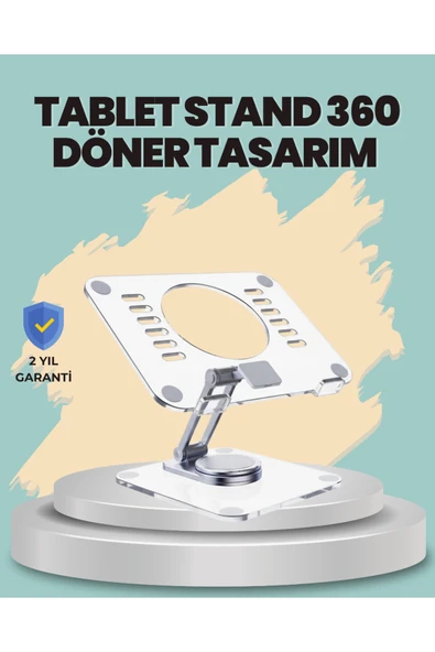 SAYARMARKT Çift Eksenli Ayarlanabilir Tablet Destek Standı ürün görseli 1