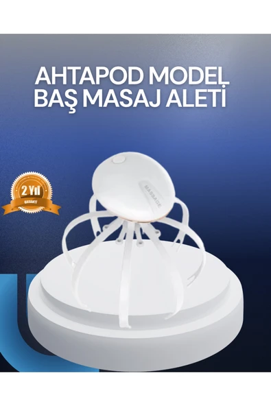 SAYARMARKT 3 Kademeli Elektrikli Kafa Masaj Aleti Stres Giderici Ev Tipi Masaj ürün görseli 1